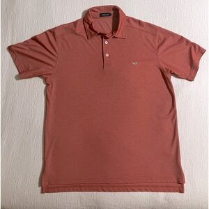Southern Marsh LIKE NEW Men’s polo size Medium heathered red color
